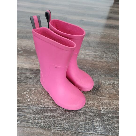 Totes Toddler Girl Pink Rainboots Size‎ 5-6 #2 - Picture 1 of 5